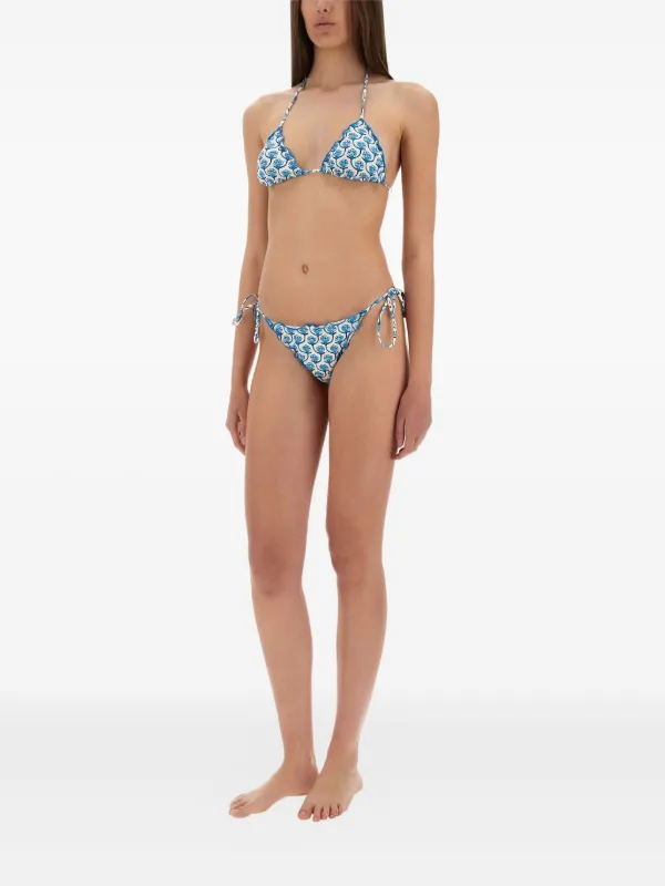 ワンピース水着 MC2 SAINT BARTH Sagittarius nylon bikini top Blu Sagittarius nylon bikini top MC2 SAINT BARTH - Nugnes1920