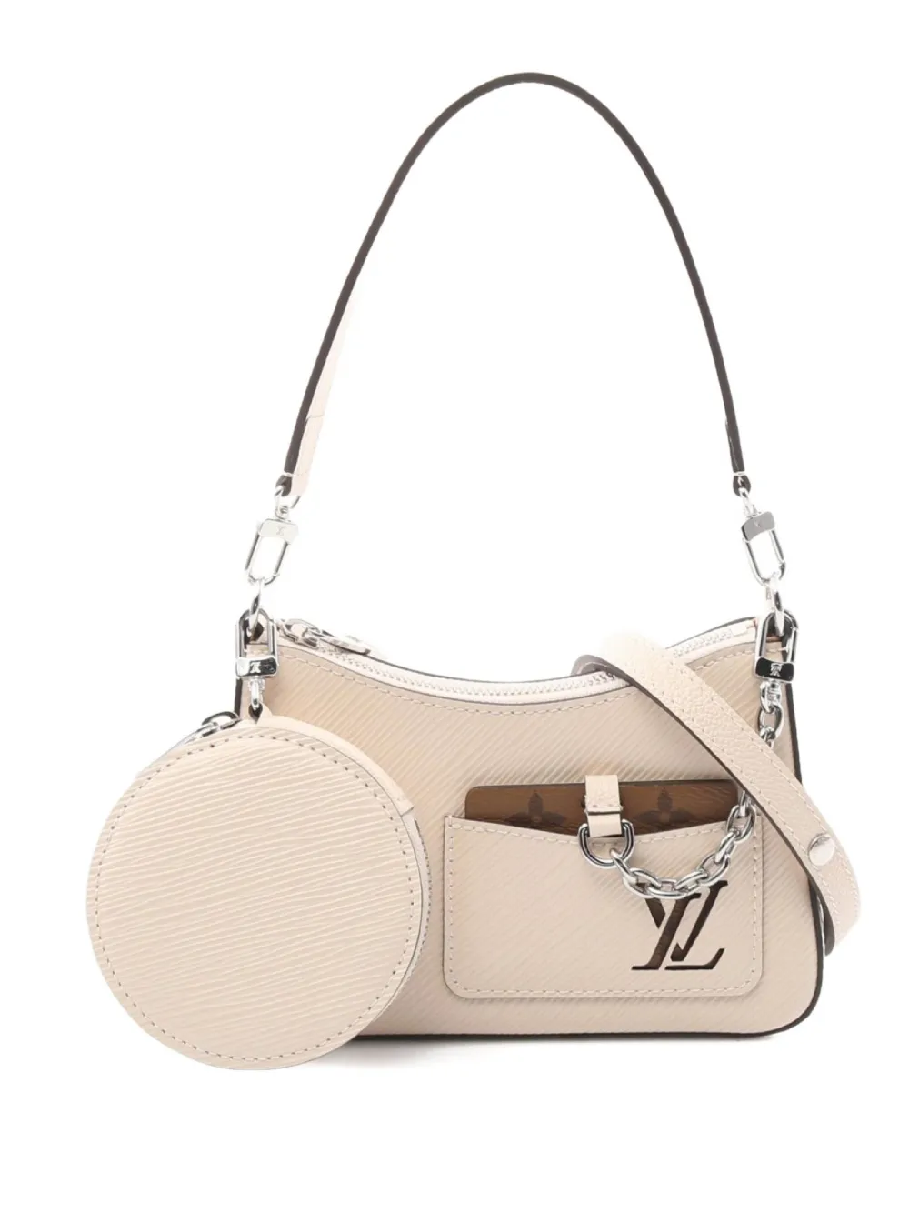 Louis Vuitton Pre-Owned 2021 マレリーニ エピ ショルダーバッグ - ニュートラル Louis Vuitton Pre-Owned 2021 マレリーニ エピ ショルダーバッグ - ニュートラル