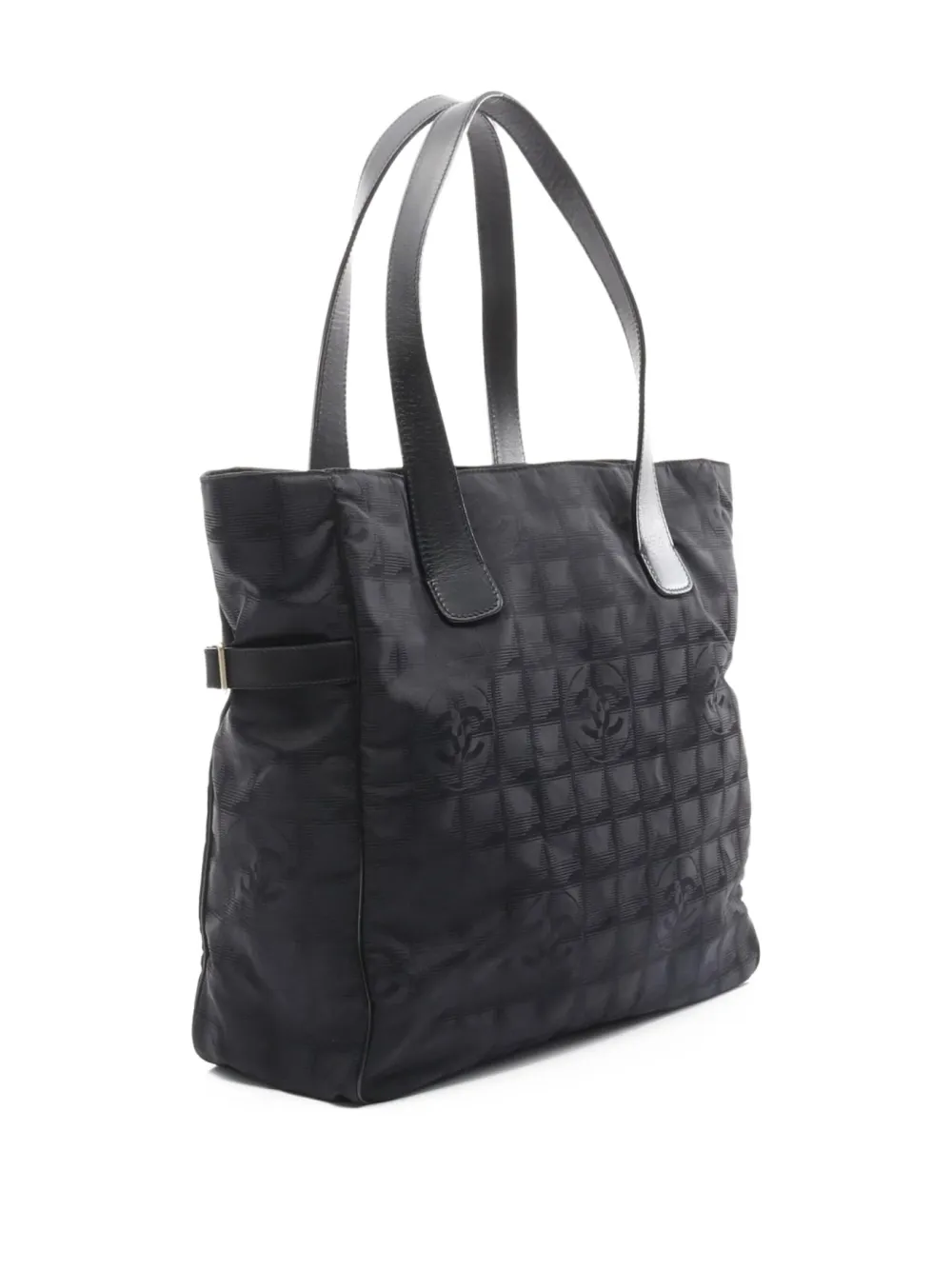 Pre-owned Chanel 2002-2003 New Travel Line Gm Tote Bag
