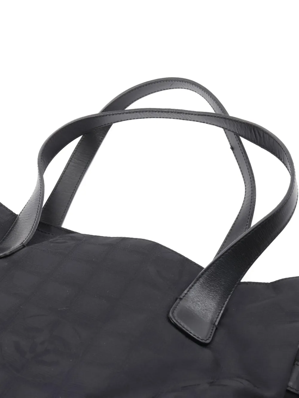 Pre-owned Chanel 2002-2003 New Travel Line Gm Tote Bag