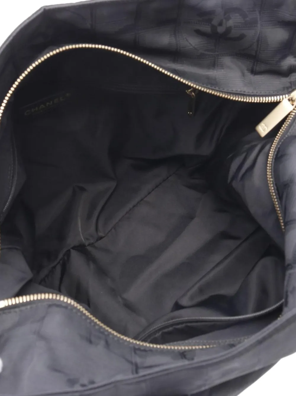 Pre-owned Chanel 2002-2003 New Travel Line Gm Tote Bag