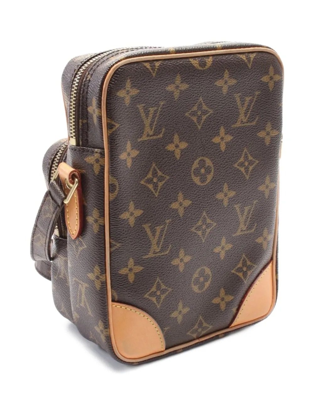 Louis Vuitton Pre-Owned monogram canvas crossbody bag | Brown | Image 1