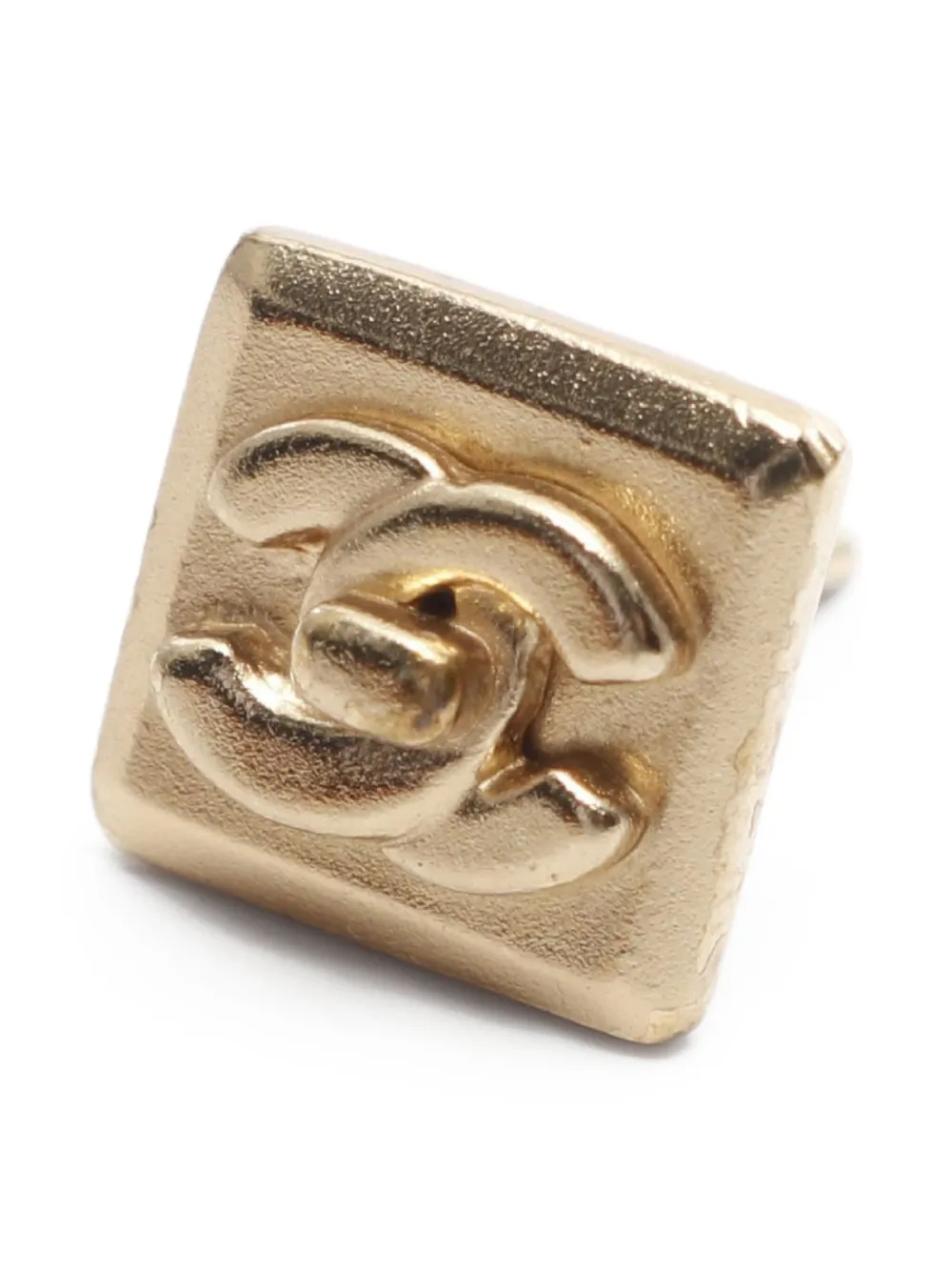 CHANEL Pre-Owned 1986-1988 Coco Mark stud earrings | Image 2