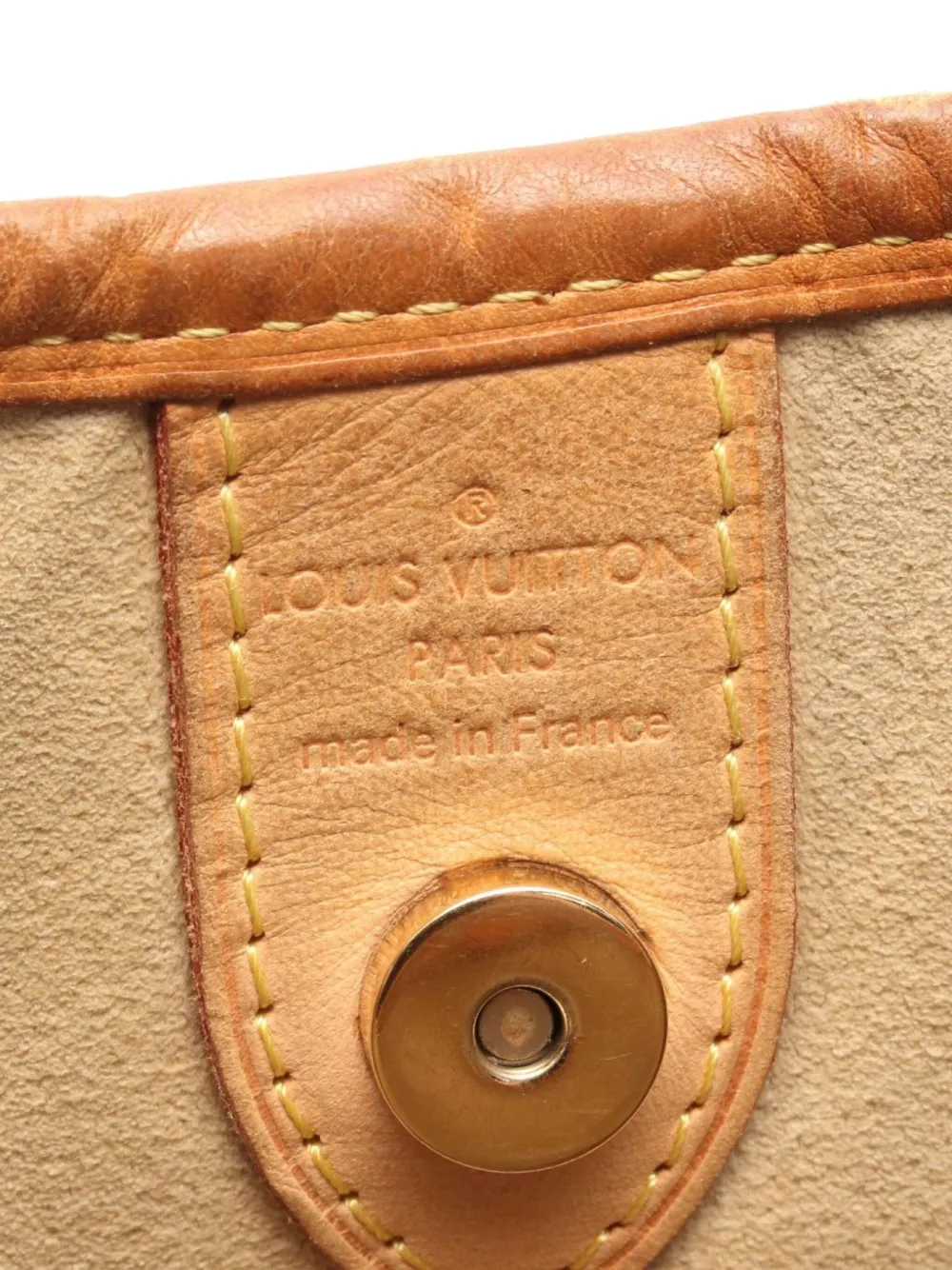 Pre-owned Louis Vuitton 2010 Galliera Pm Shoulder Bag In Brown