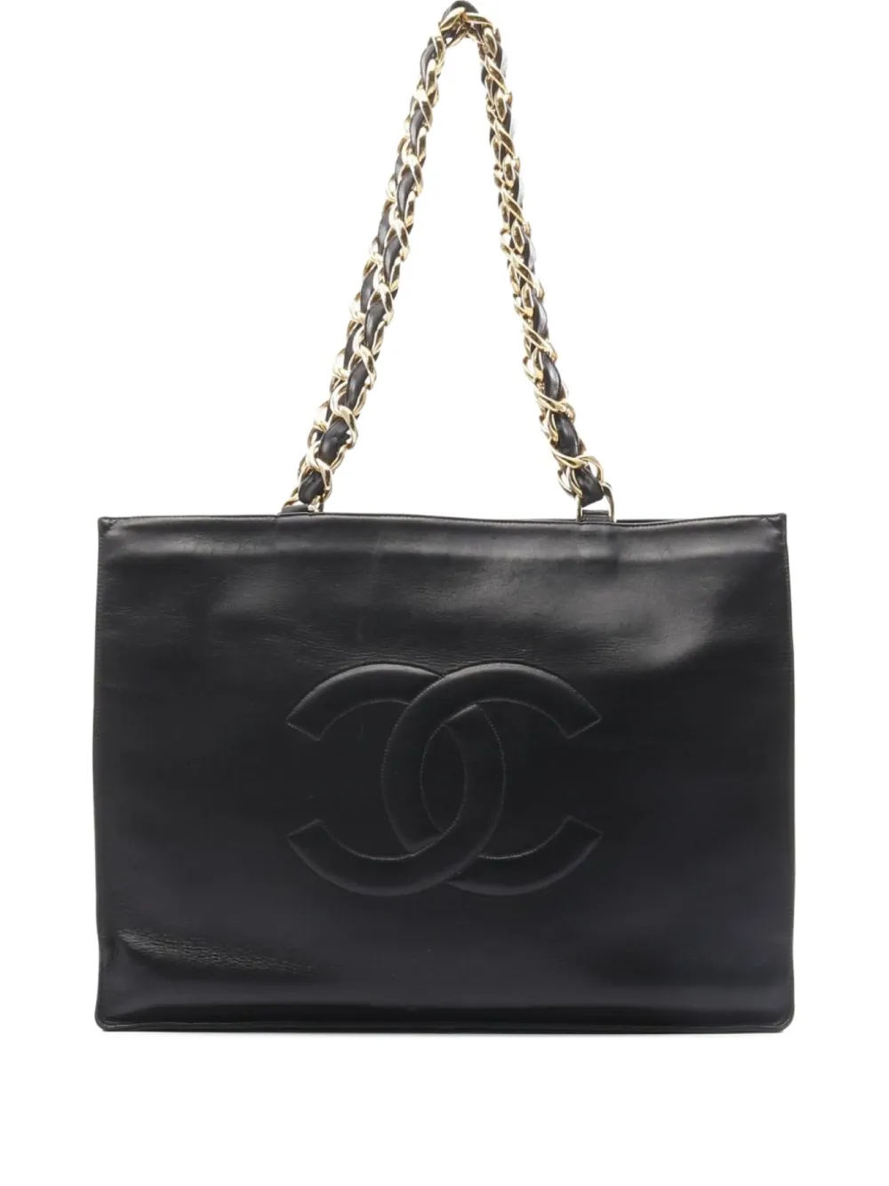 Pre-owned Chanel 1994-1996 Logo-embossed Shoulder Bag