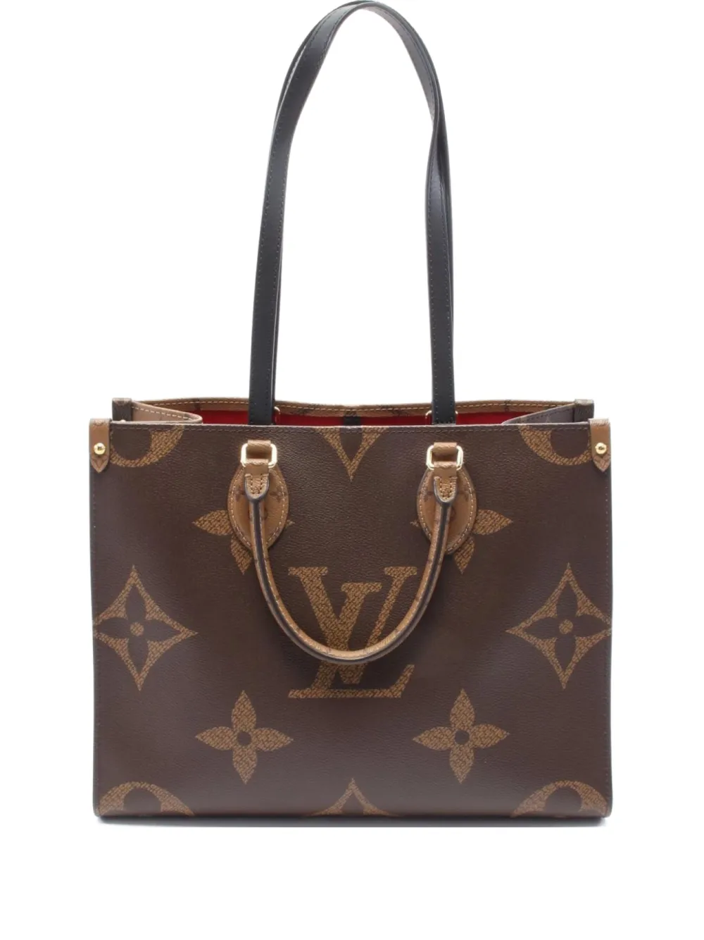 Louis Vuitton Pre-Owned 2021 On-the-go MM monogram tote bag | Brown | Image 1