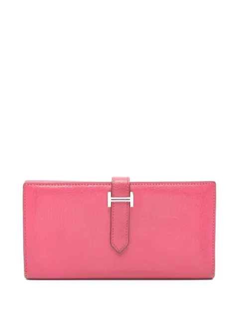 Hermès Pre-Owned 2006 Azalee textured leather wallet