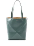 Loewe Pre-Owned 2020s medium Puzzle geometric leather shoulder bag - Green