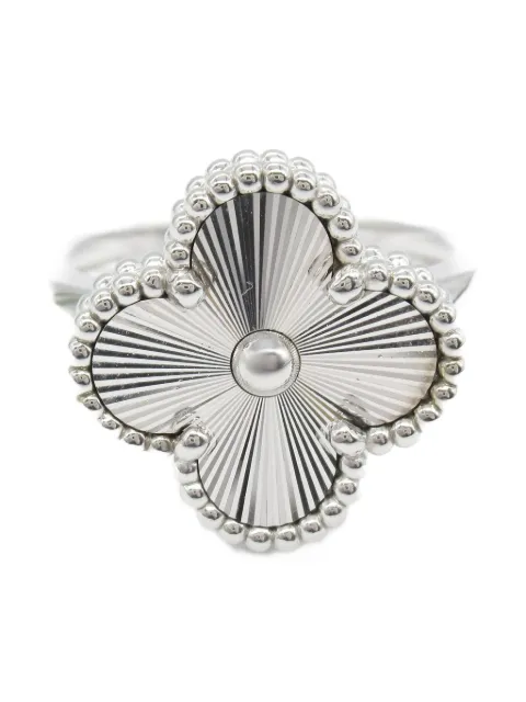 Van Cleef & Arpels خاتم 'فنتج ألامبرا' ذهب أبيض عيار 18 من عقد 2010