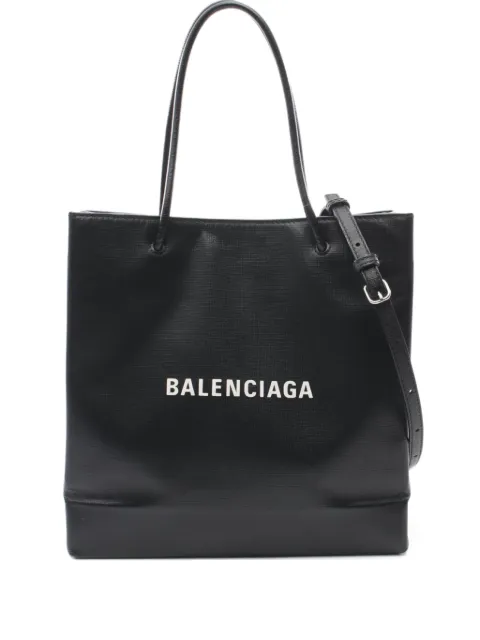 Balenciaga Pre-Owned bolsa de mano de piel mediana convertible 2000