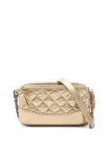 CHANEL Pre-Owned 2018 Coco Mark chain shoulder bag - Gold