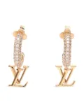 Louis Vuitton Pre-Owned 2023 LV hoops - Gold