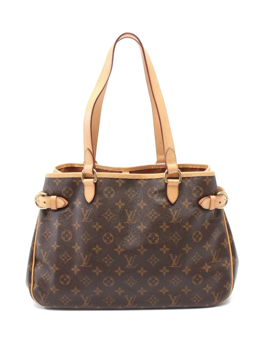 Louis Vuitton Pre-Owned 2010 Batignolles Horizontal monogram canvas shoulder bag | Brown | Image 1