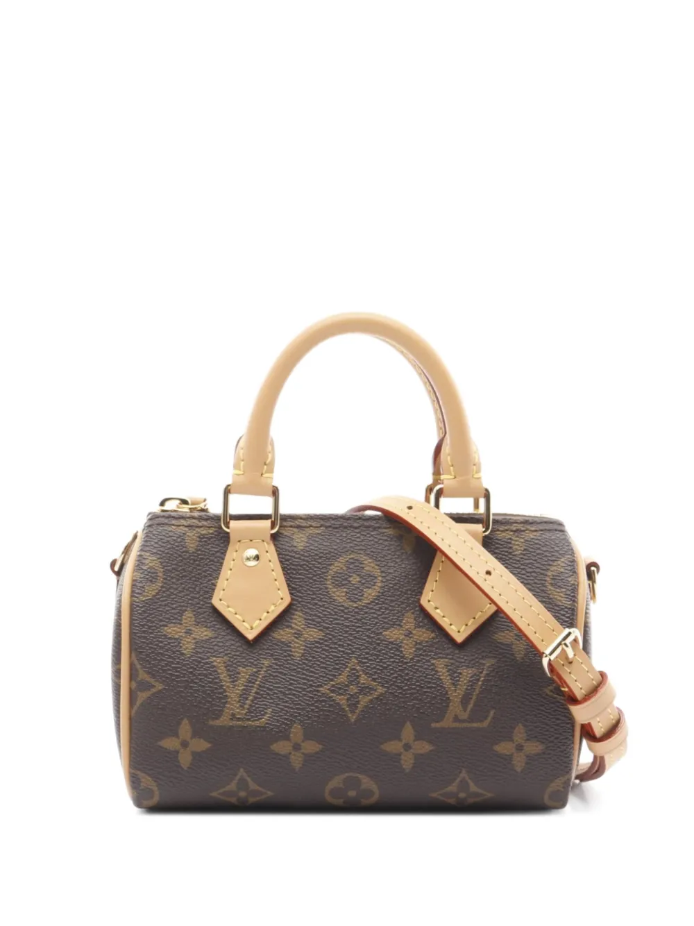 Louis Vuitton Pre-Owned 2023 nano Speedy handbag | Brown | Image 1