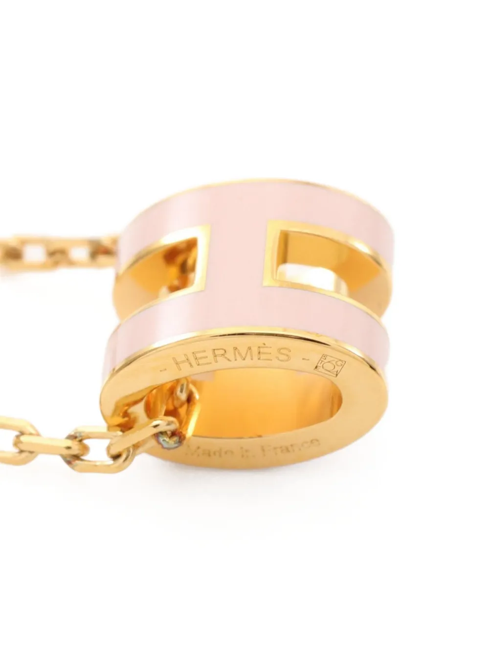 Pre-owned Hermes 2010s Mini Pop H Pendant Necklace