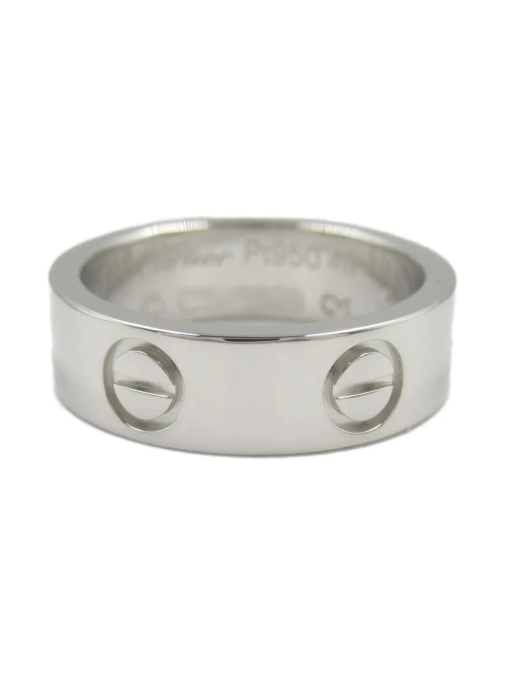 Cartier 2010 Love リング - シルバートーン Cartier 2010 Love リング - シルバートーン