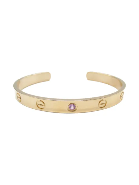 Cartier pulsera Open Love en oro rosa de 18kt 2010