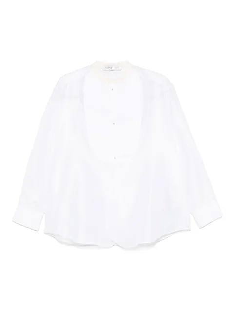 Carven camisa de satén manga larga