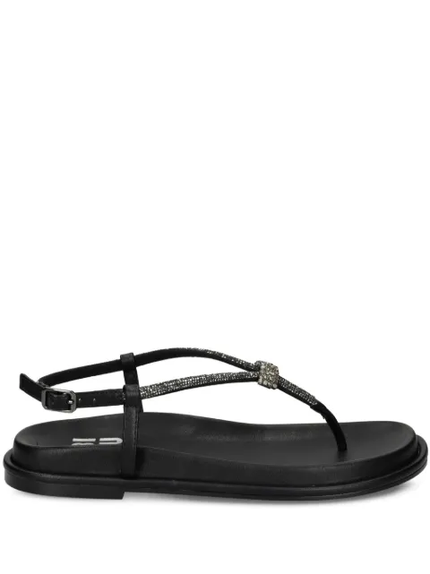 Bibi Lou rhinestone-embellished flat sandals