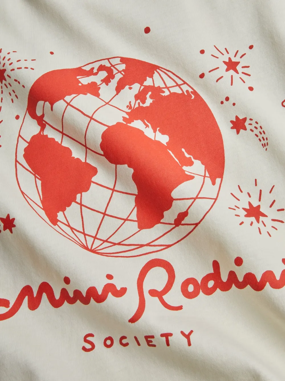 MINI RODINI GRAPHIC PRINT CREW NECK T-SHIRT