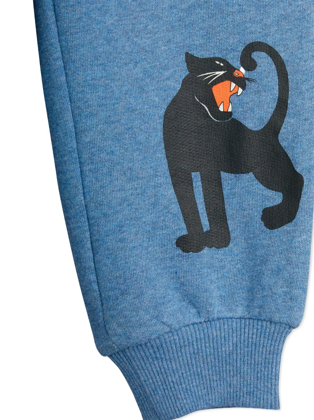 Mini Rodini Joggingbroek met grafische print Blauw