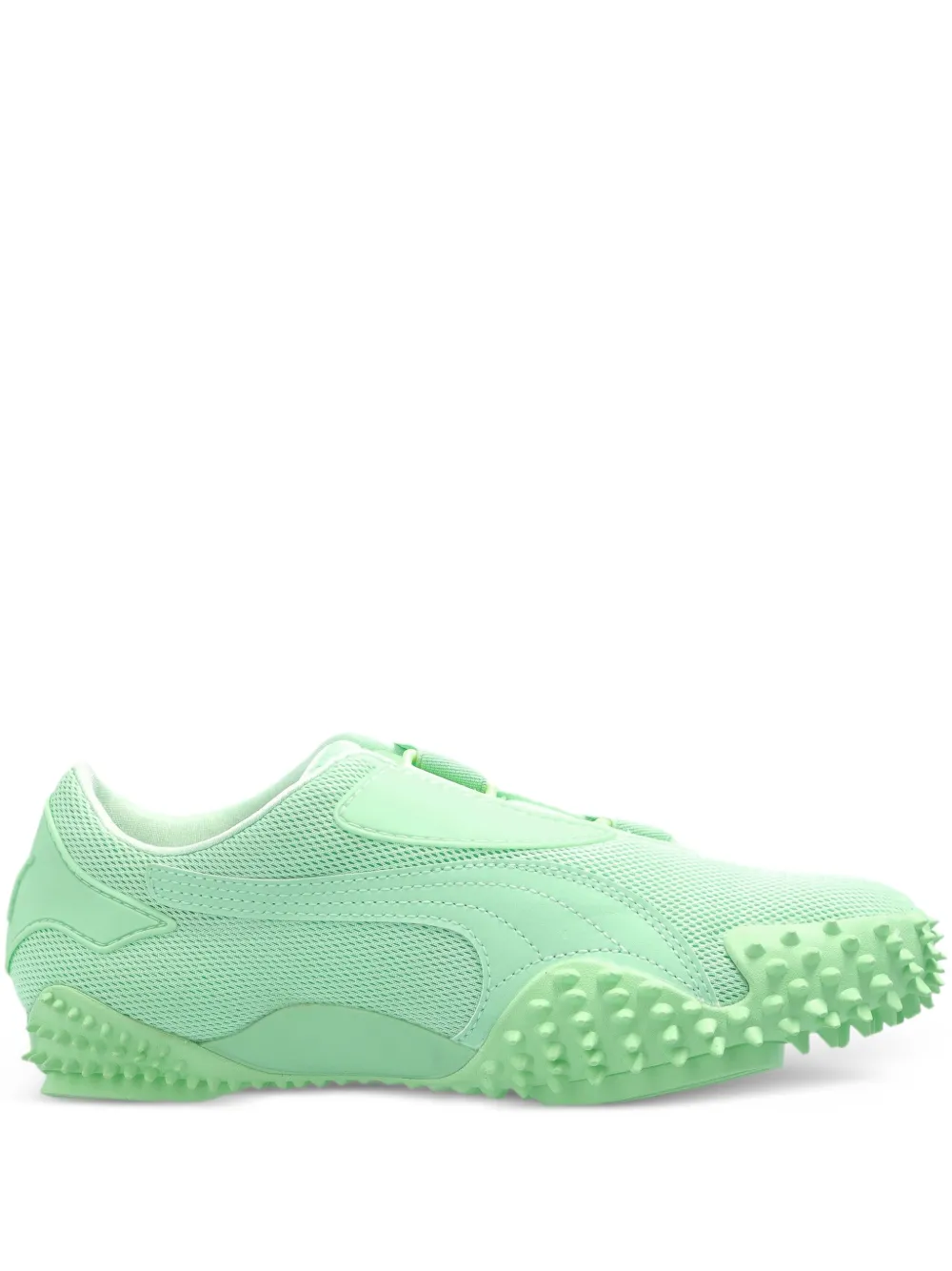 PUMA Mostro Ectasy spiked-sole running sneakers | Green | Image 1