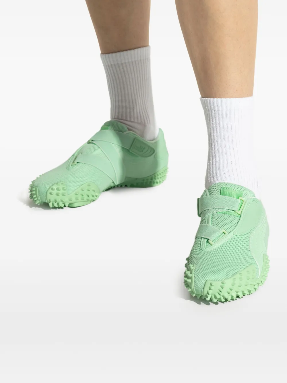 PUMA Mostro Ectasy spiked-sole Running Sneakers | Green