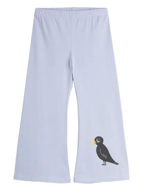 Mini Rodini pantalones anchos con diseño capri