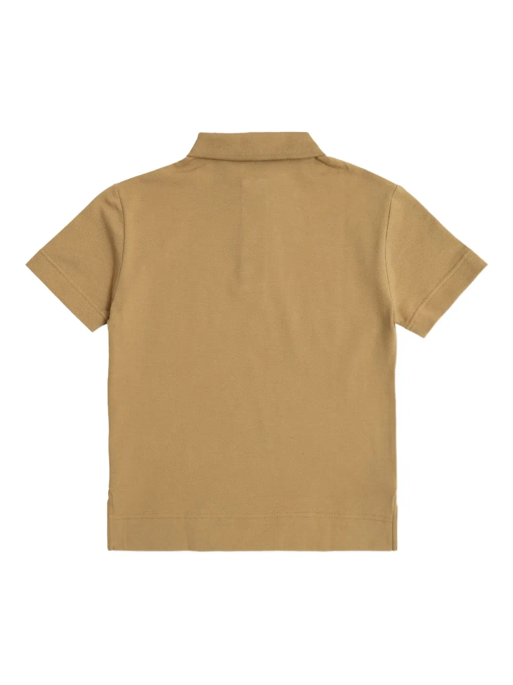 Burberry Kids Katoenen poloshirt Beige