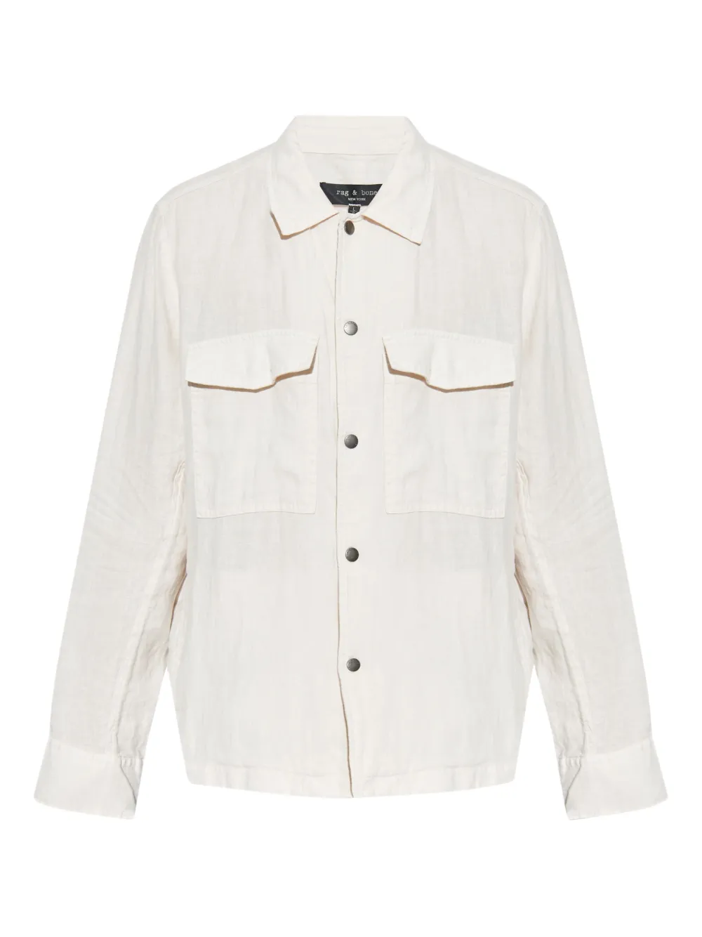 rag & bone linen shirt jacket | Neutrals | Image 1