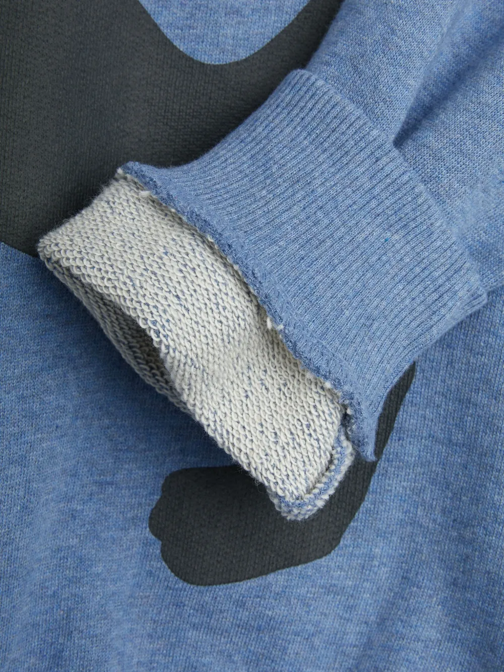 Mini Rodini Sweater met grafische print Blauw
