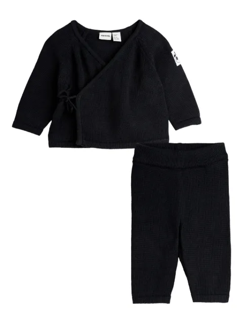 Mini Rodini fine-knit trousers set