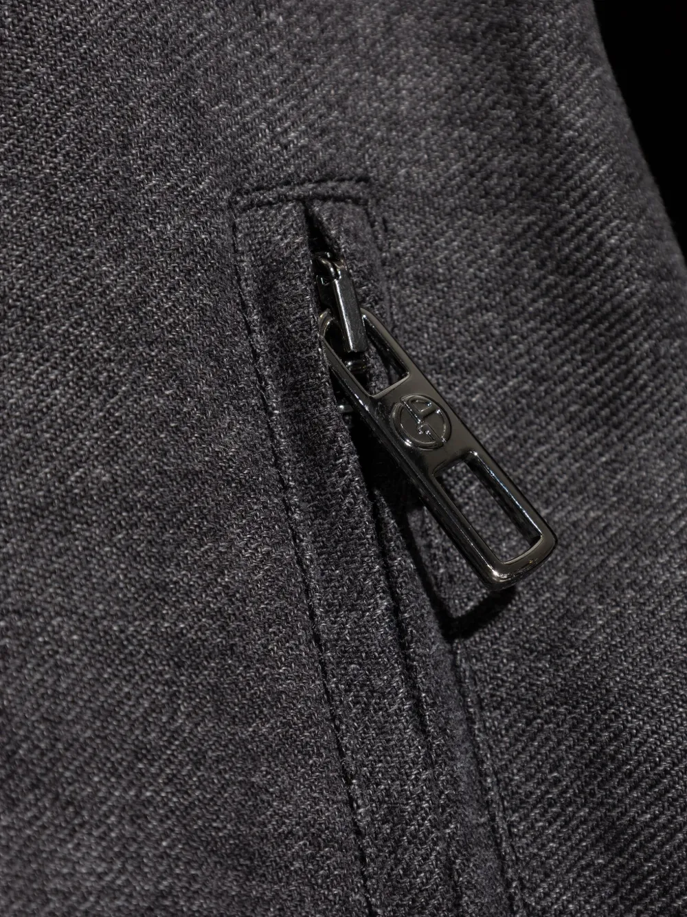 Giorgio Armani Button-up jack Grijs