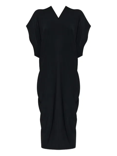 MM6 Maison Margiela draped short-sleeve dress