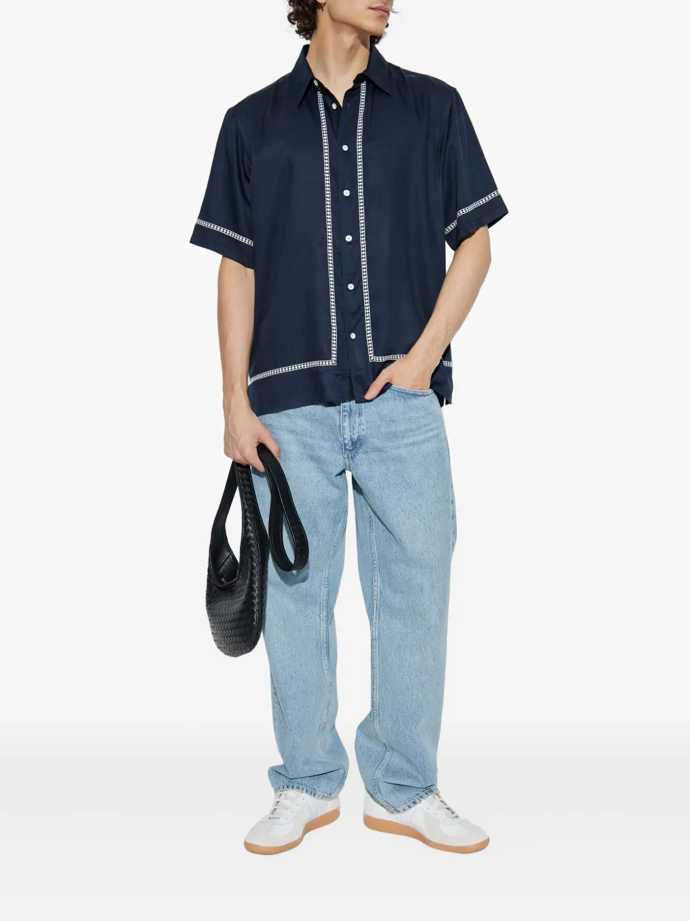 Rag & bone Dalton shirt - Blauw
