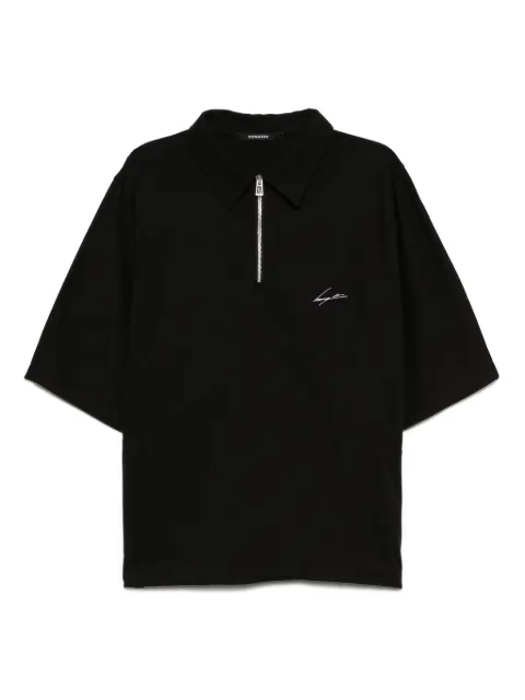 SONGZIO Aquarelle-dolman polo shirt 