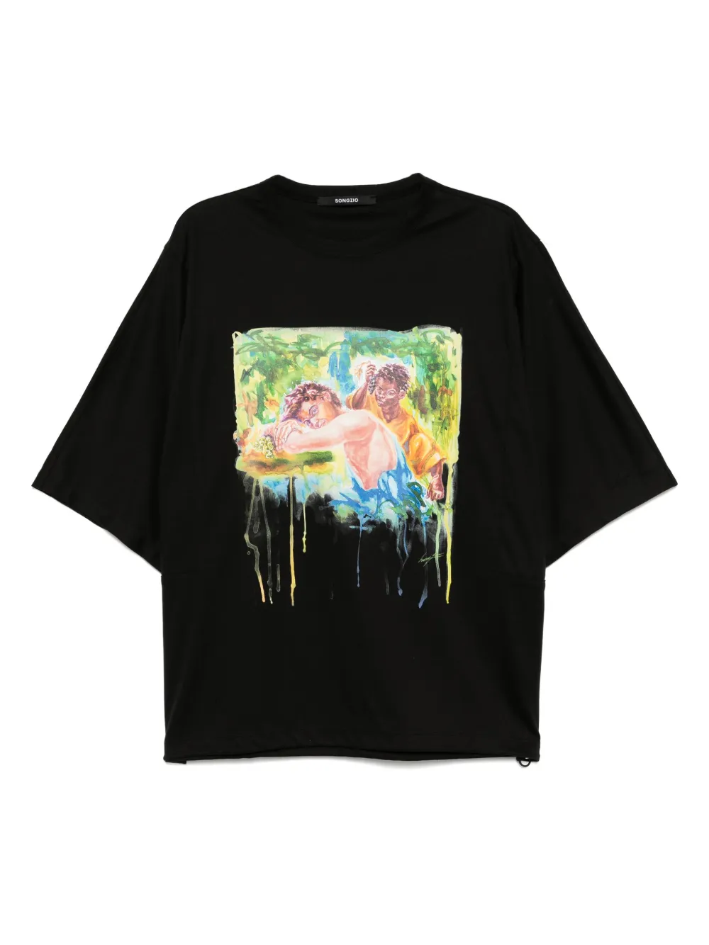 Youth aquarelle dolman T-shirt