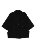 SONGZIO multi pocket half jumper jacket - Black