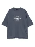SONGZIO order disorder dyed t-shirt - Blue