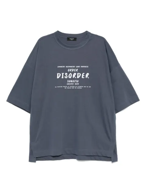 SONGZIO order disorder dyed t-shirt