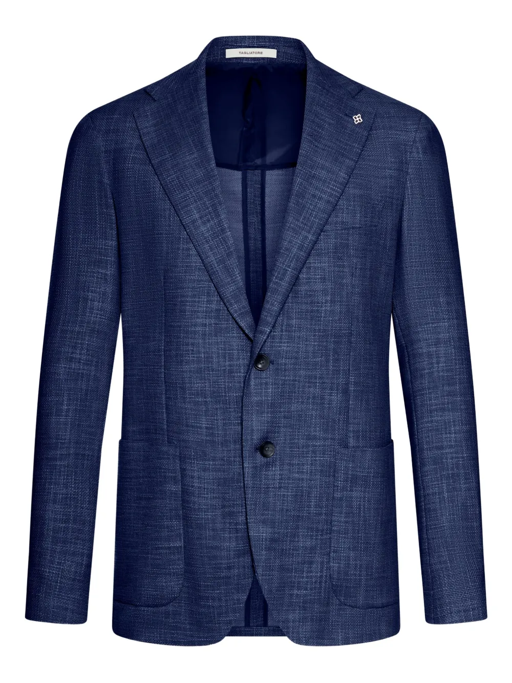 Tagliatore Blazer met enkele rij knopen Blauw