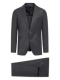 Tagliatore two-button wool suit - Grey