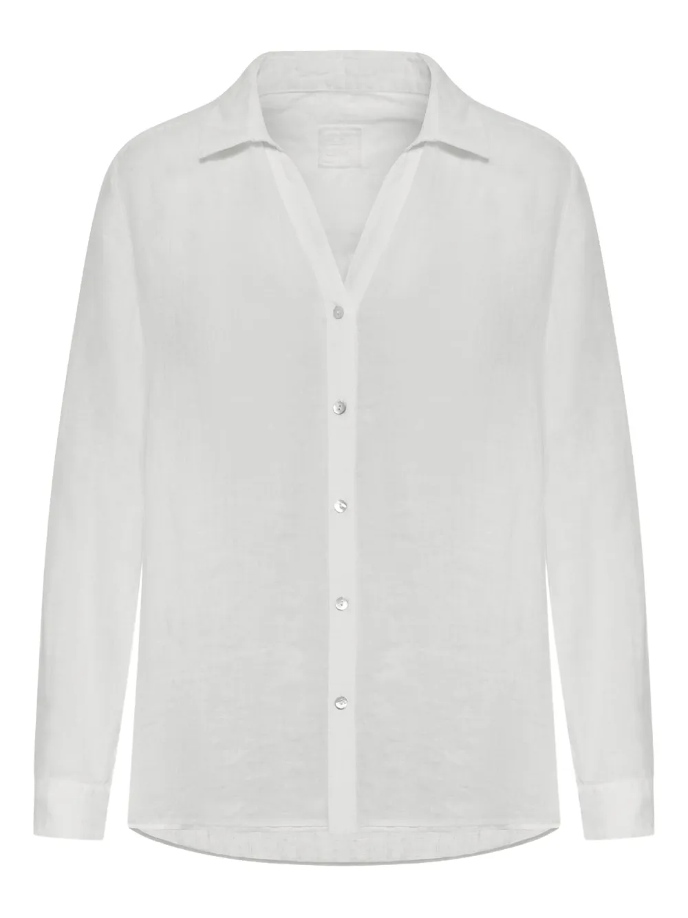 120% Lino button-up linen shirt - ホワイト 120% Lino button-up linen shirt - ホワイト