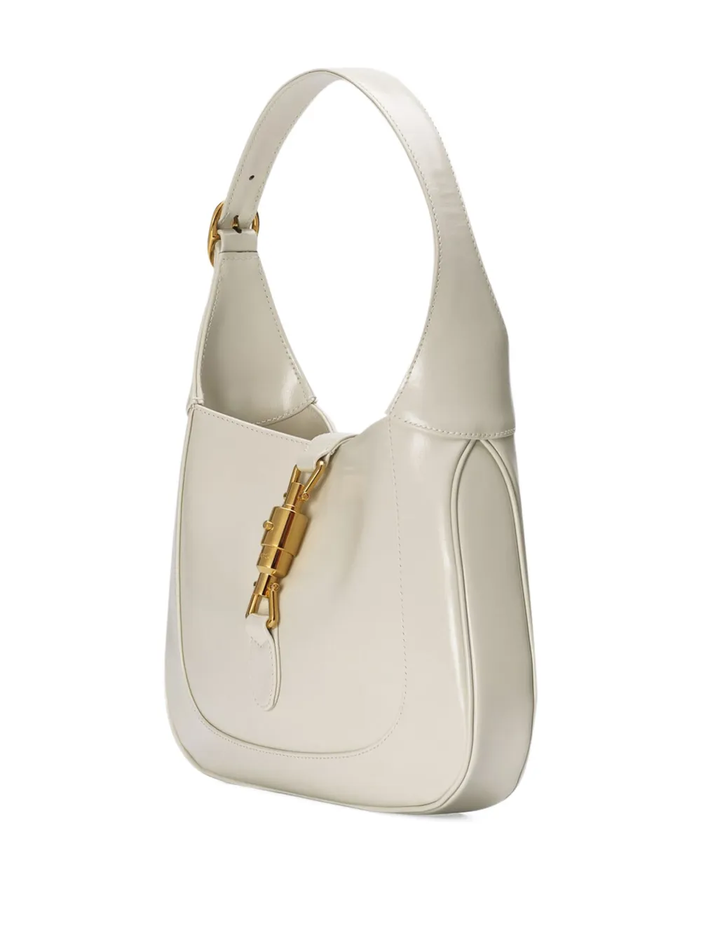 Gucci Jackie 1961 kleine schoudertas Wit