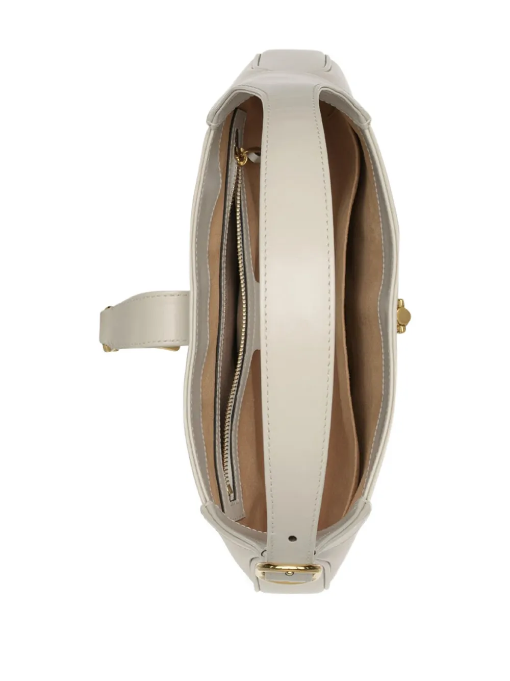Gucci Jackie 1961 kleine schoudertas Wit