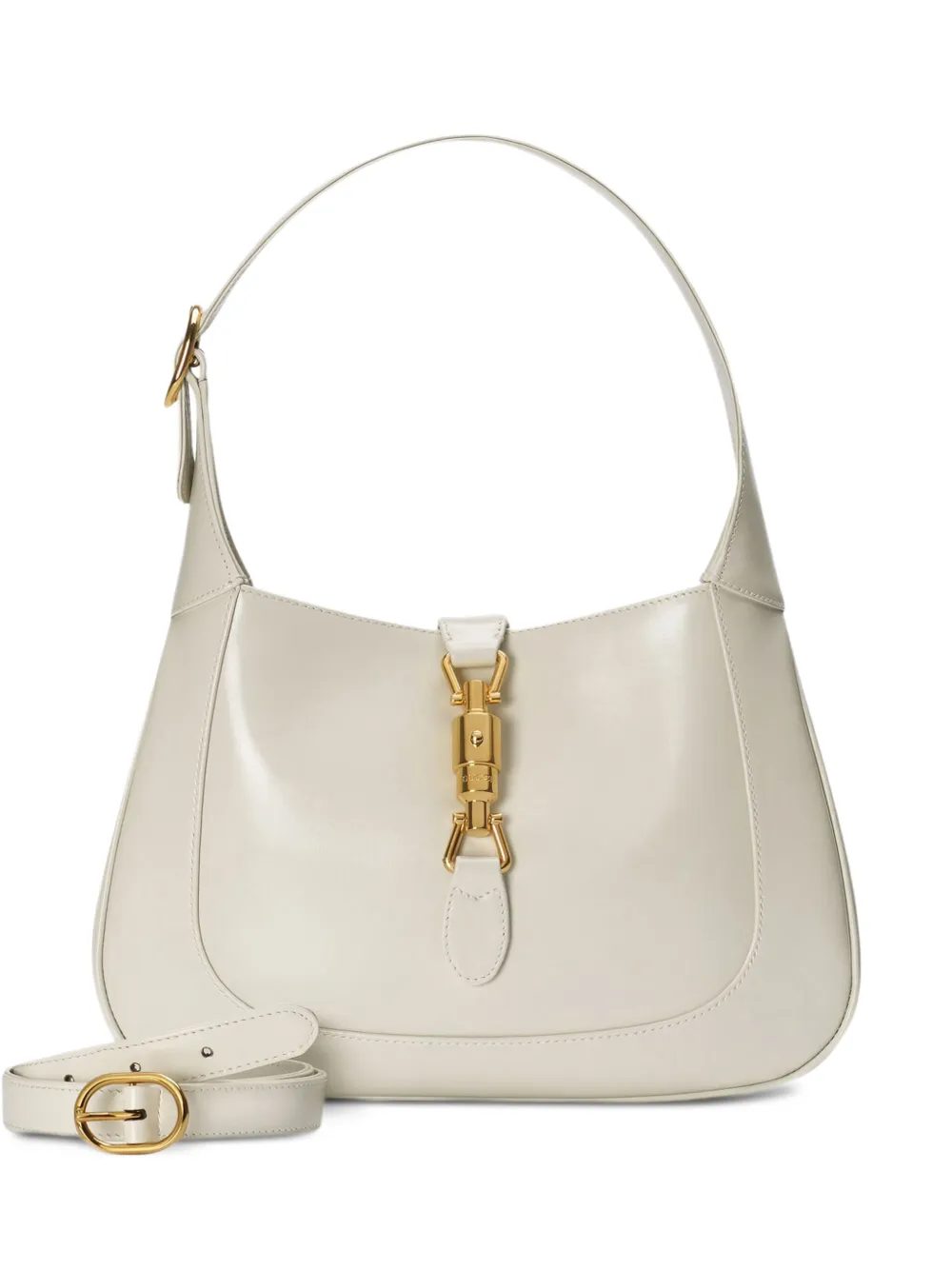 Gucci Jackie 1961 kleine schoudertas Wit