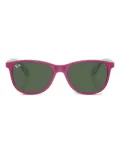 RAY-BAN JUNIOR rounded frame sunglasses - Pink