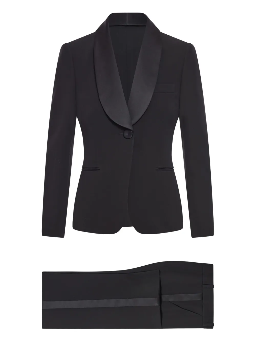 Giorgio Armani satin-finish suit | Image 1