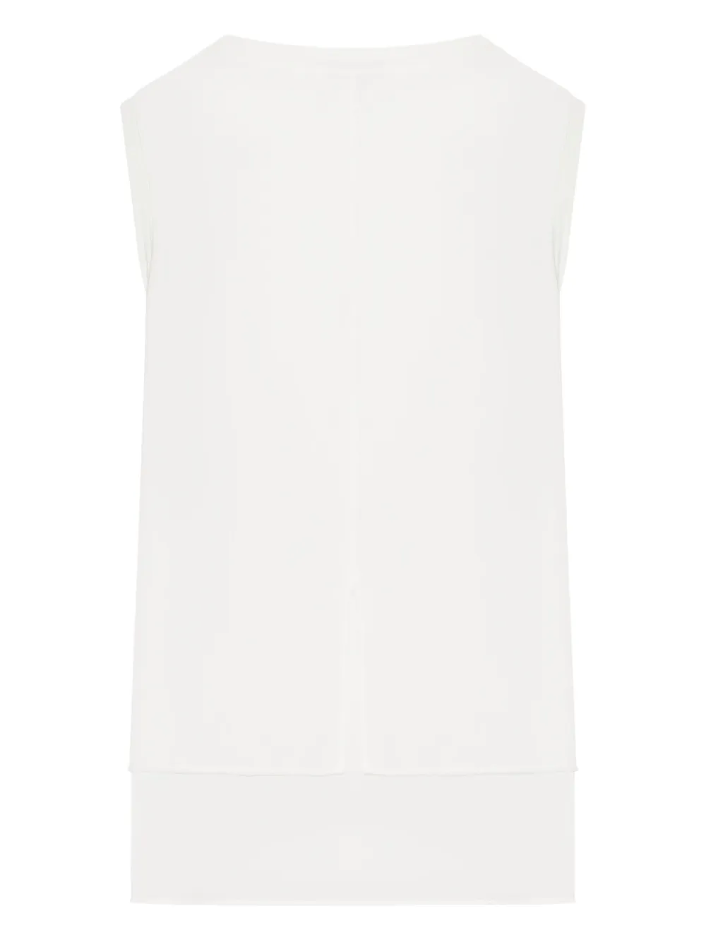 Transit Tanktop met ronde hals Wit