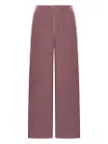 Transit linen wide-leg trousers - Pink